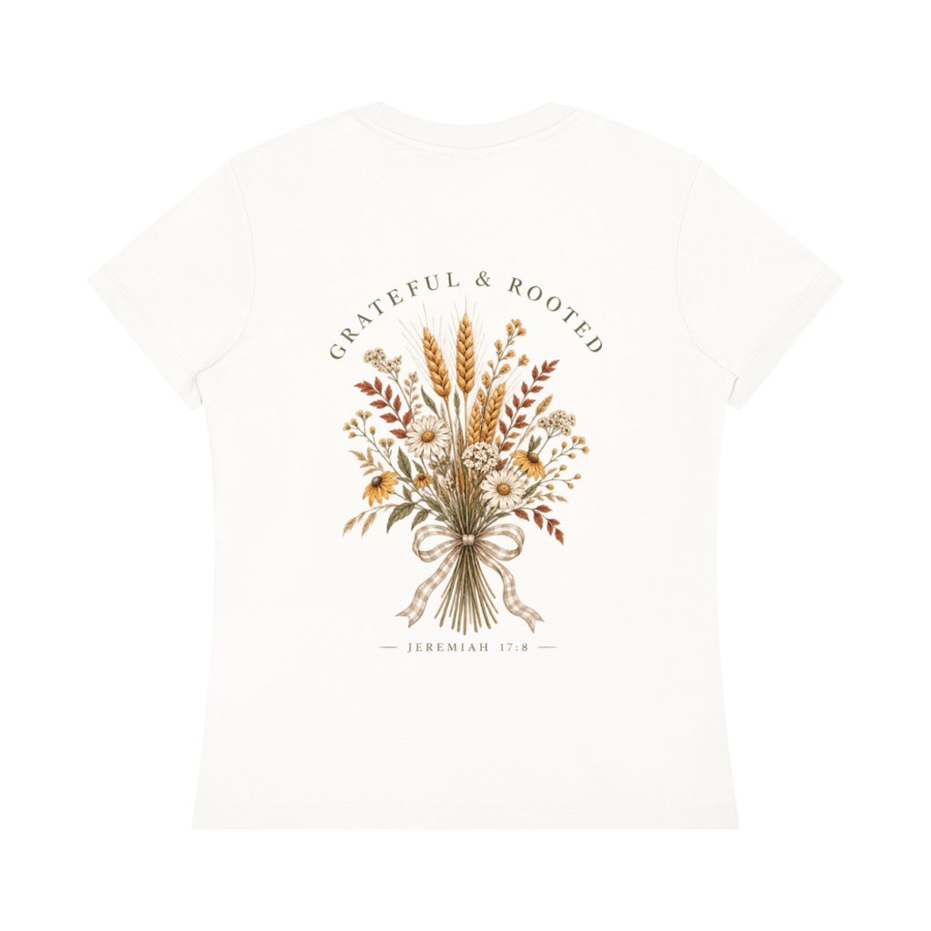 Grateful & Rooted Tee | Jeremiah 17:8