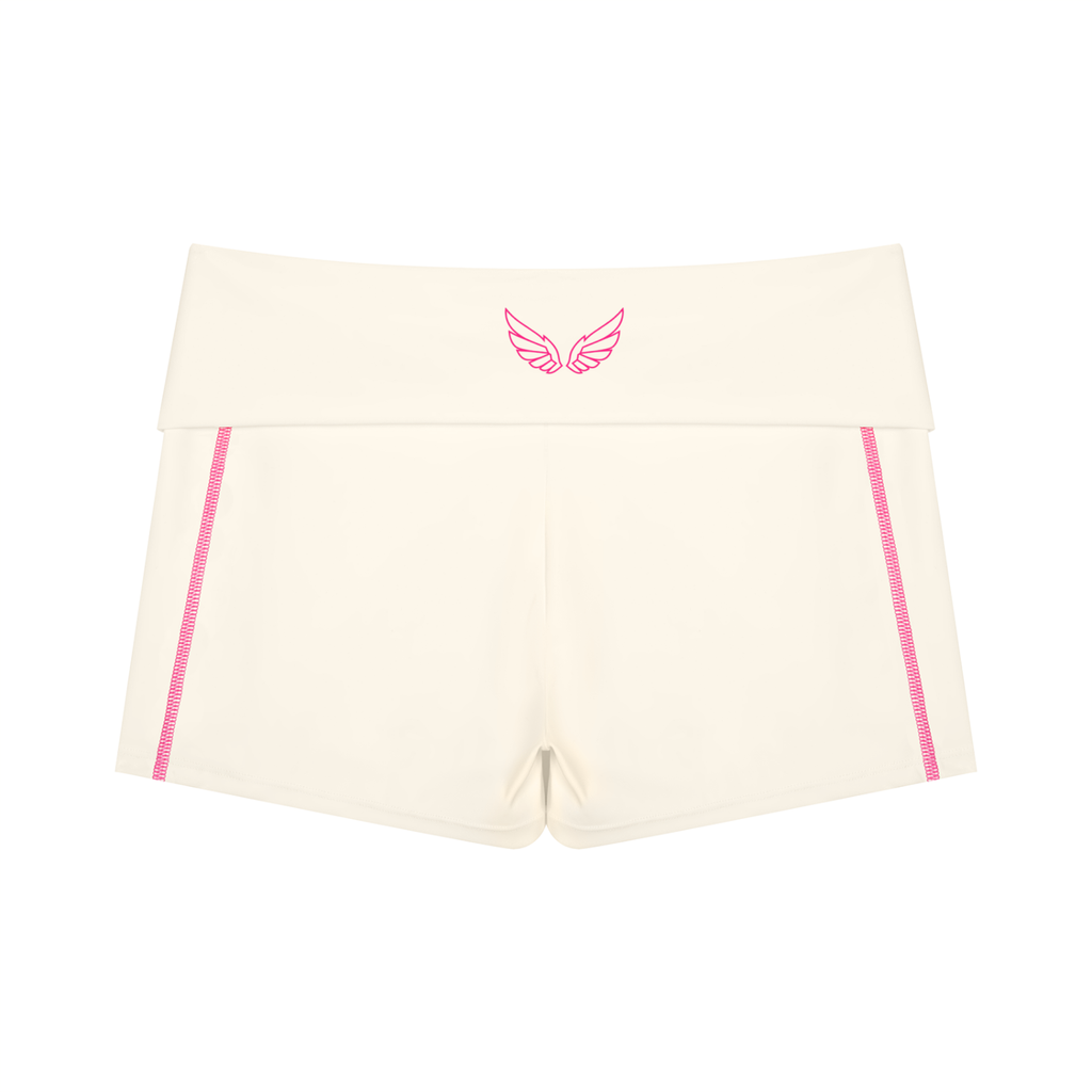 Strength & Dignity Biker Shorts | Proverbs 31:25 Christian Activewear
