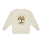 Rooted in Humility Women’s Oversized Crewneck | Philippians 2:3 Christian Sweatshirt