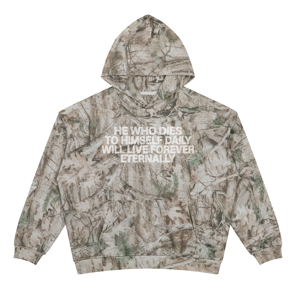 Die to Self, Live for Christ | Unisex Christian Camo Hoodie