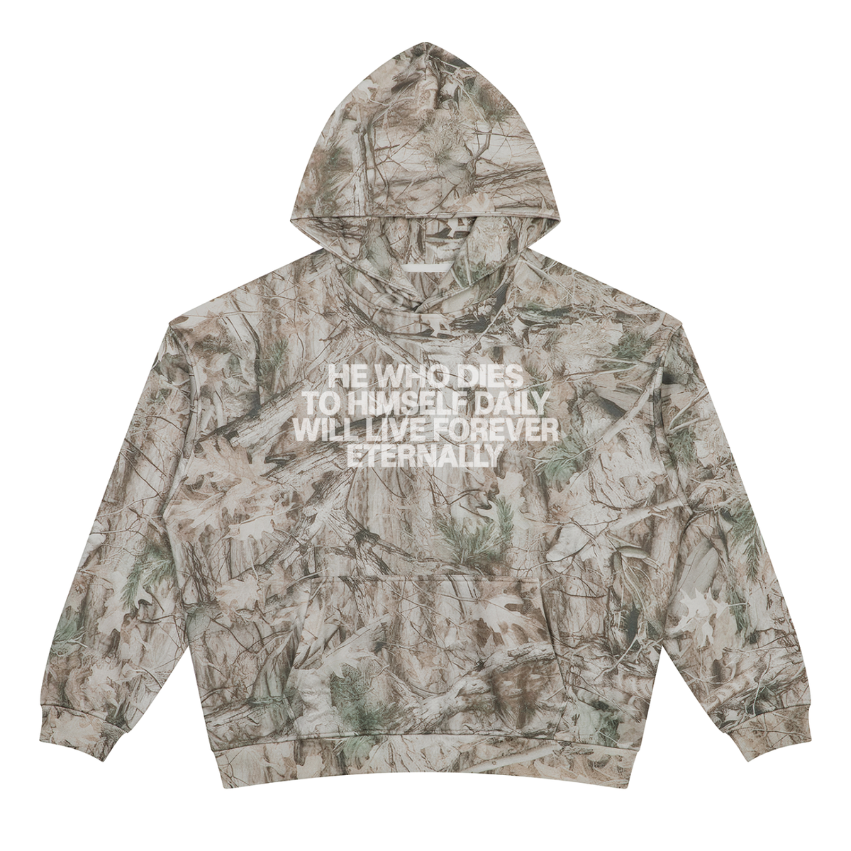 Die to Self, Live for Christ | Unisex Christian Camo Hoodie