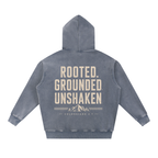 Rooted. Grounded. Unshaken. Men's Heavyweight Hoodie