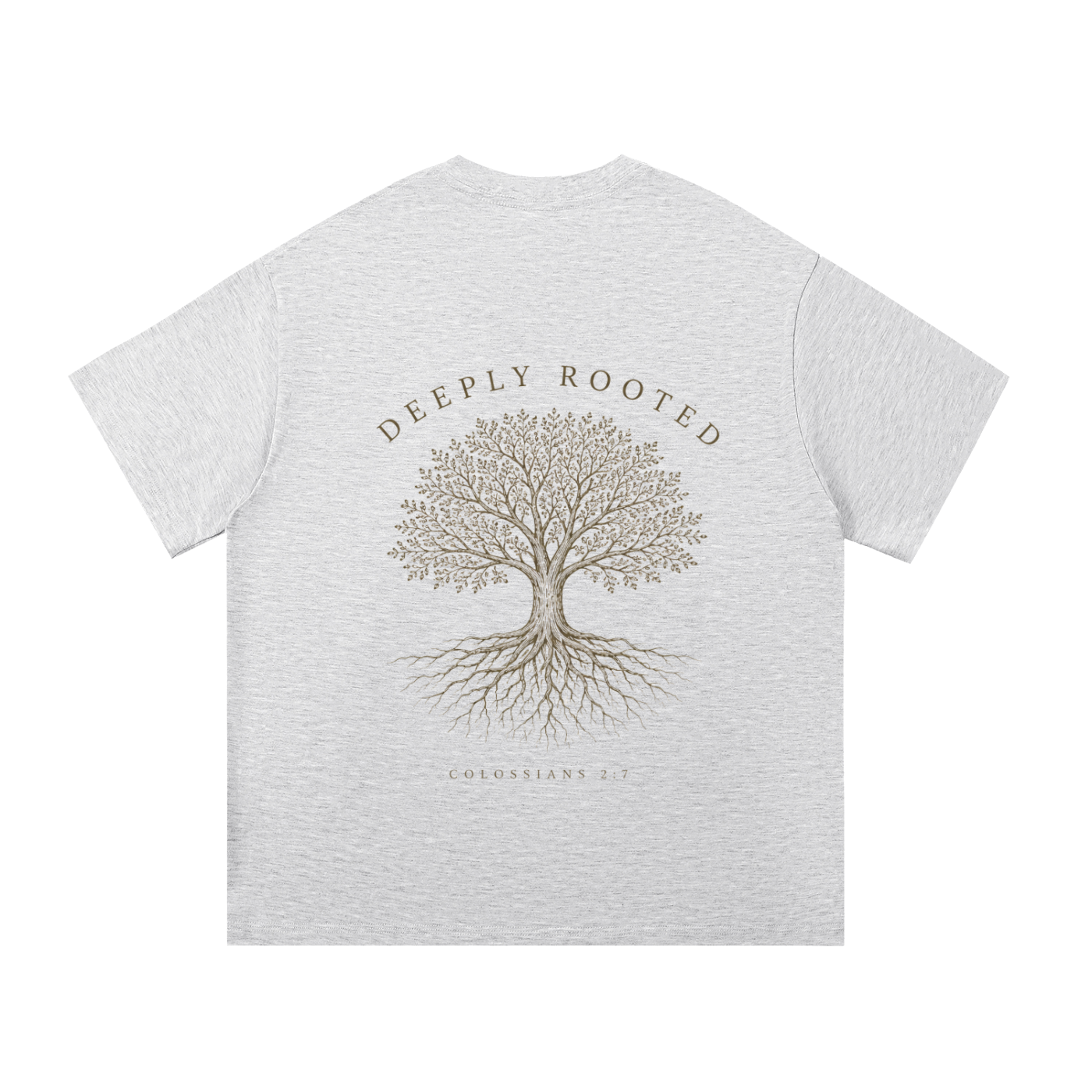 Deeply Rooted Unisex Tee – Colossians 2:7
