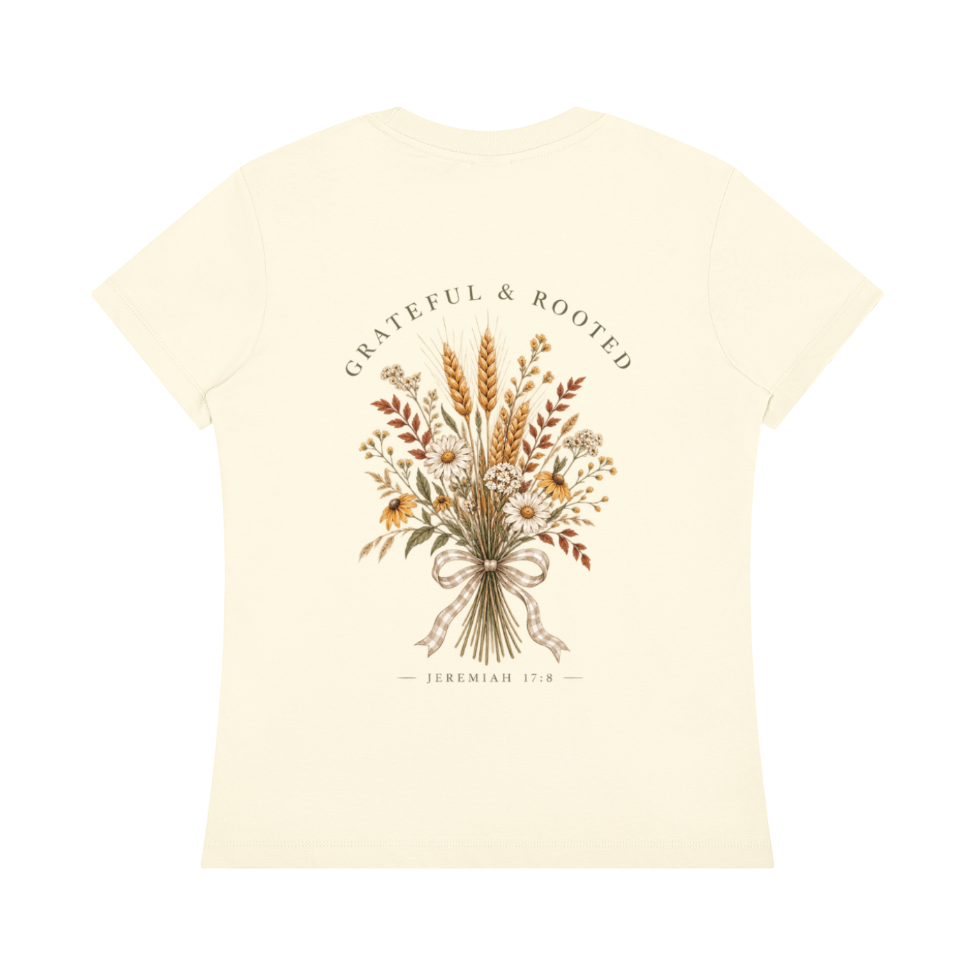 Grateful & Rooted Tee | Jeremiah 17:8