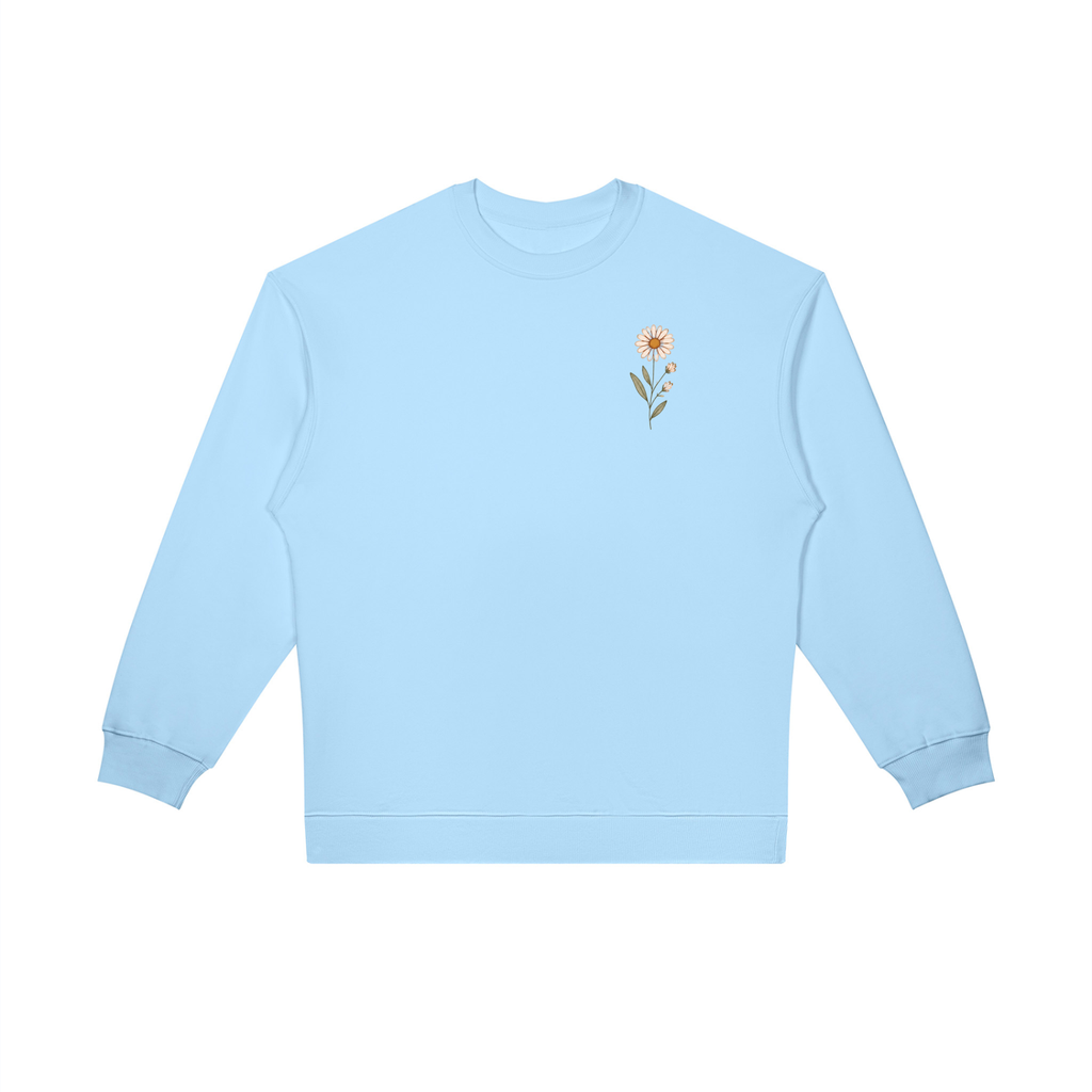 Rooted in Strength Women’s Crewneck | Christian Floral Sweatshirt