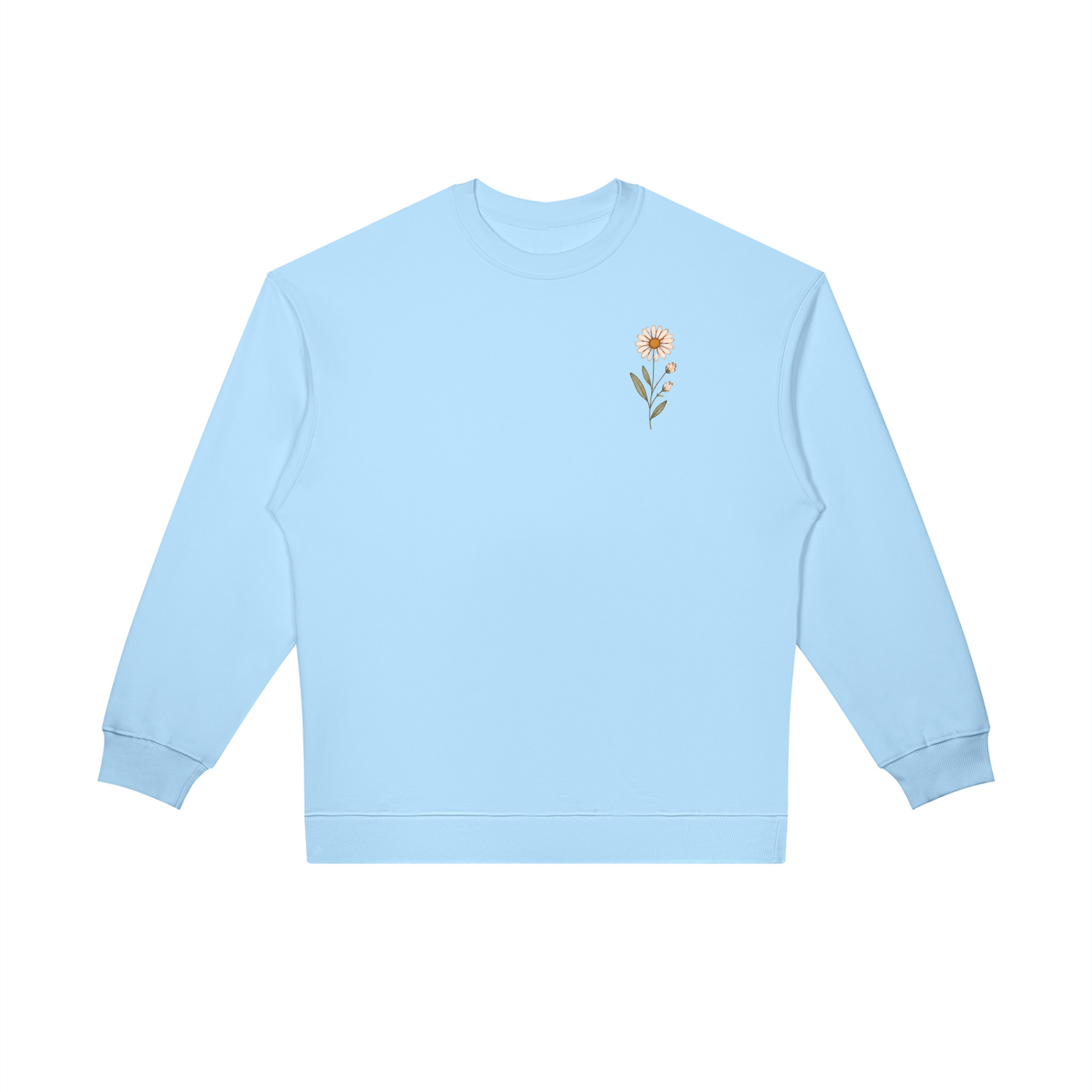 Rooted in Strength Women’s Crewneck | Christian Floral Sweatshirt