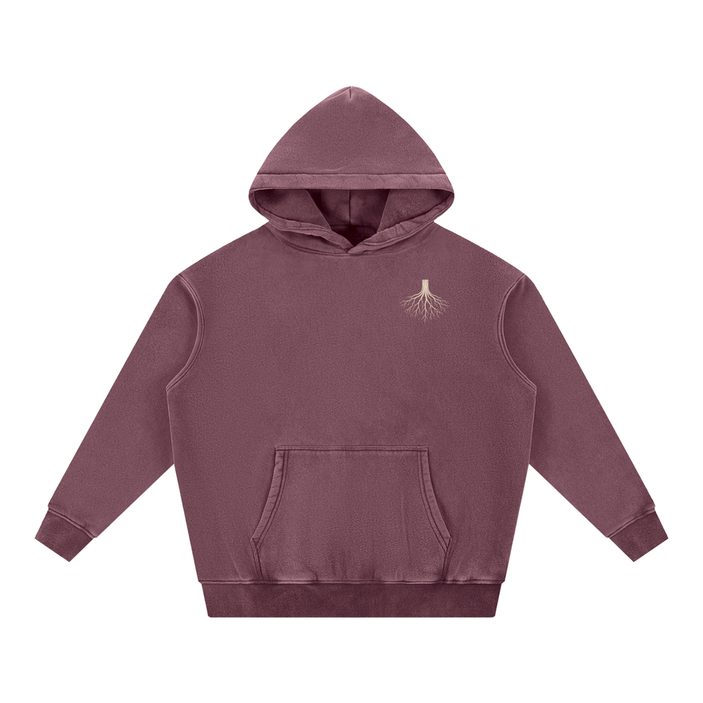 Rooted. Grounded. Unshaken. Men's Heavyweight Hoodie