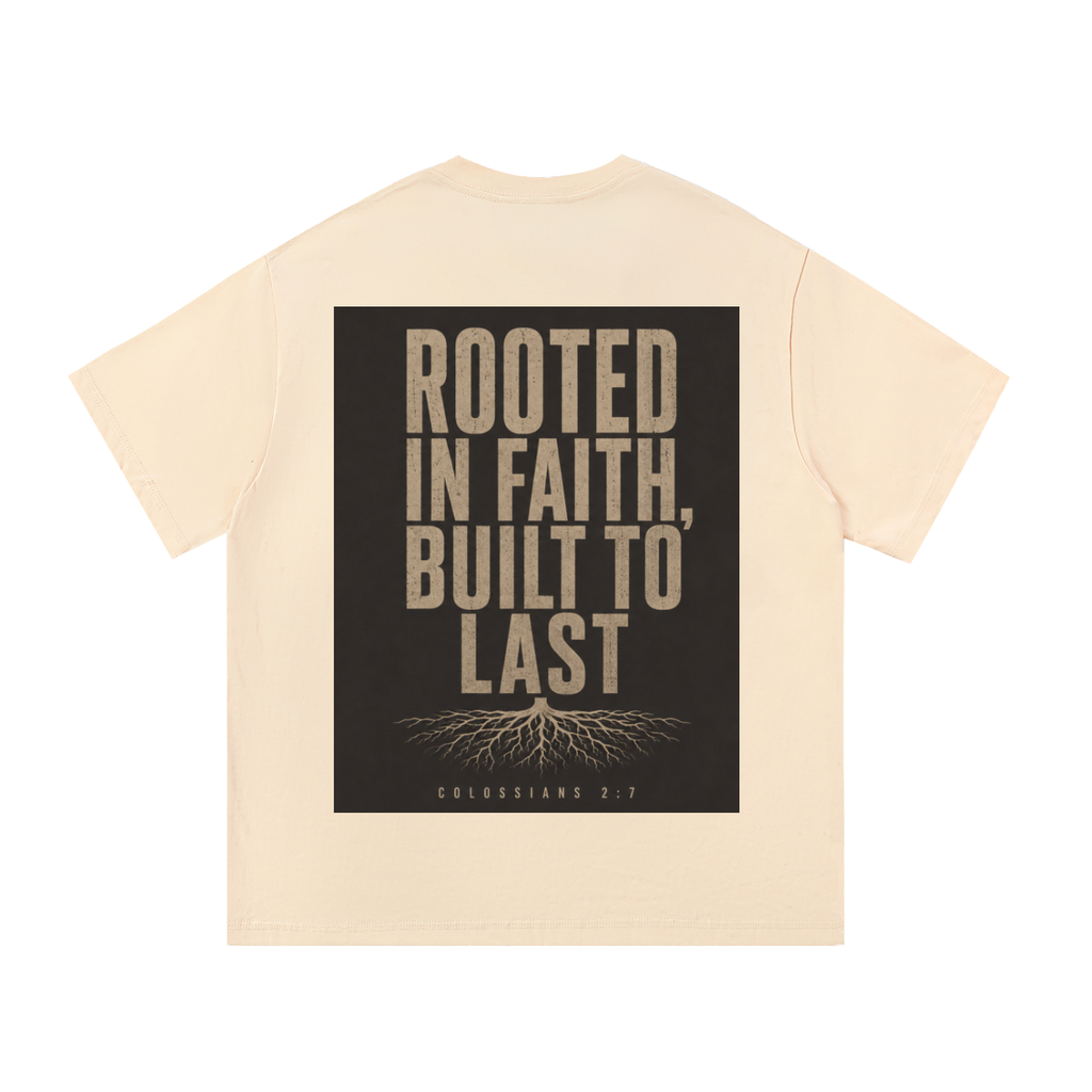 Rooted in Faith, Built to Last Men's Tee