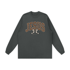 Jesus Leopard Bow Women’s Long Sleeve | Rooted & Co.