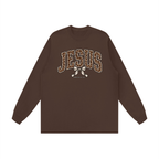 Jesus Leopard Bow Women’s Long Sleeve | Rooted & Co.