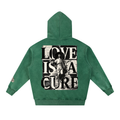 Love Is a Cure | Men's Vintage Christian Hoodie