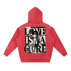 Love Is a Cure | Men's Vintage Christian Hoodie