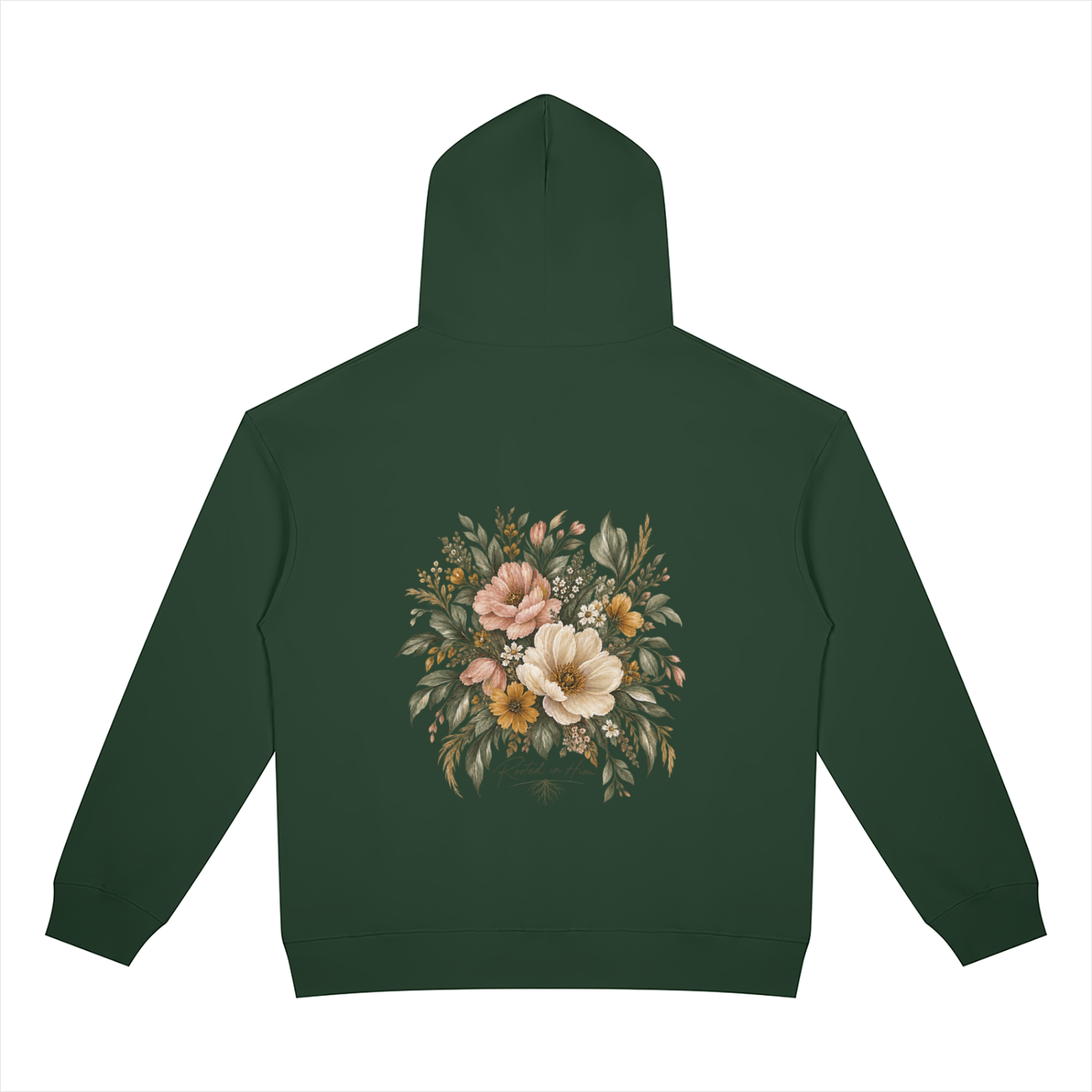 Rooted in Him Women's Floral Jacket