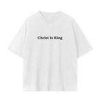 Christ Is King Embroidered Tee | Rooted & Co. Apparel