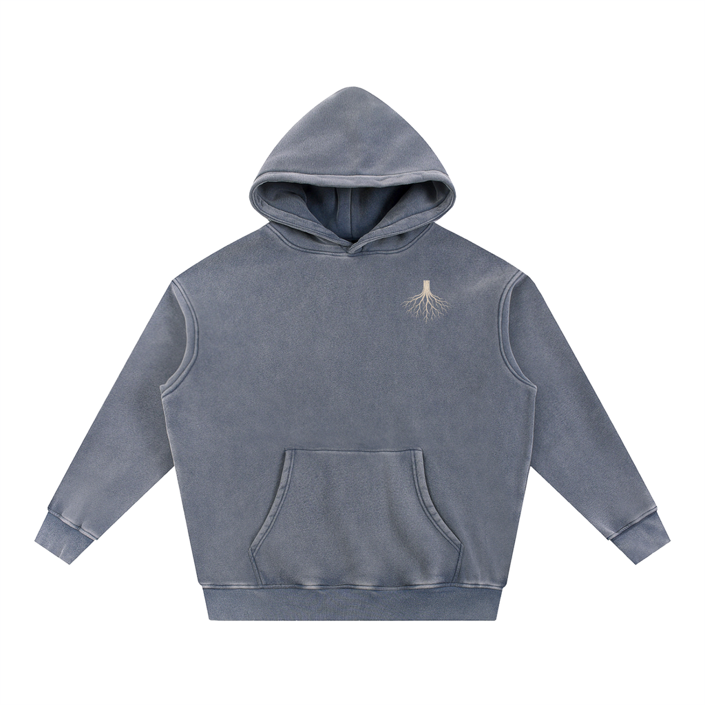 Rooted. Grounded. Unshaken. Men's Heavyweight Hoodie