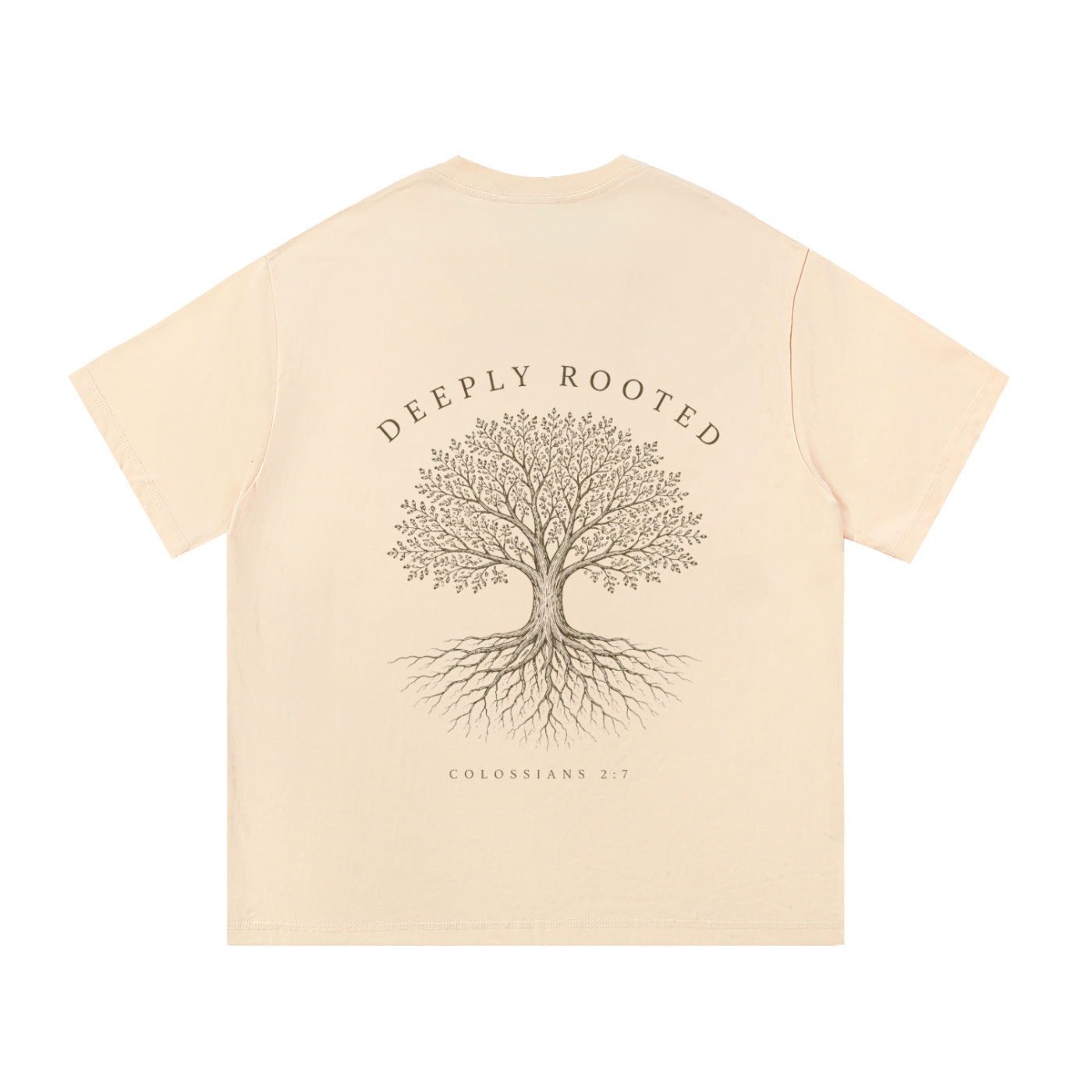 Deeply Rooted Unisex Tee – Colossians 2:7