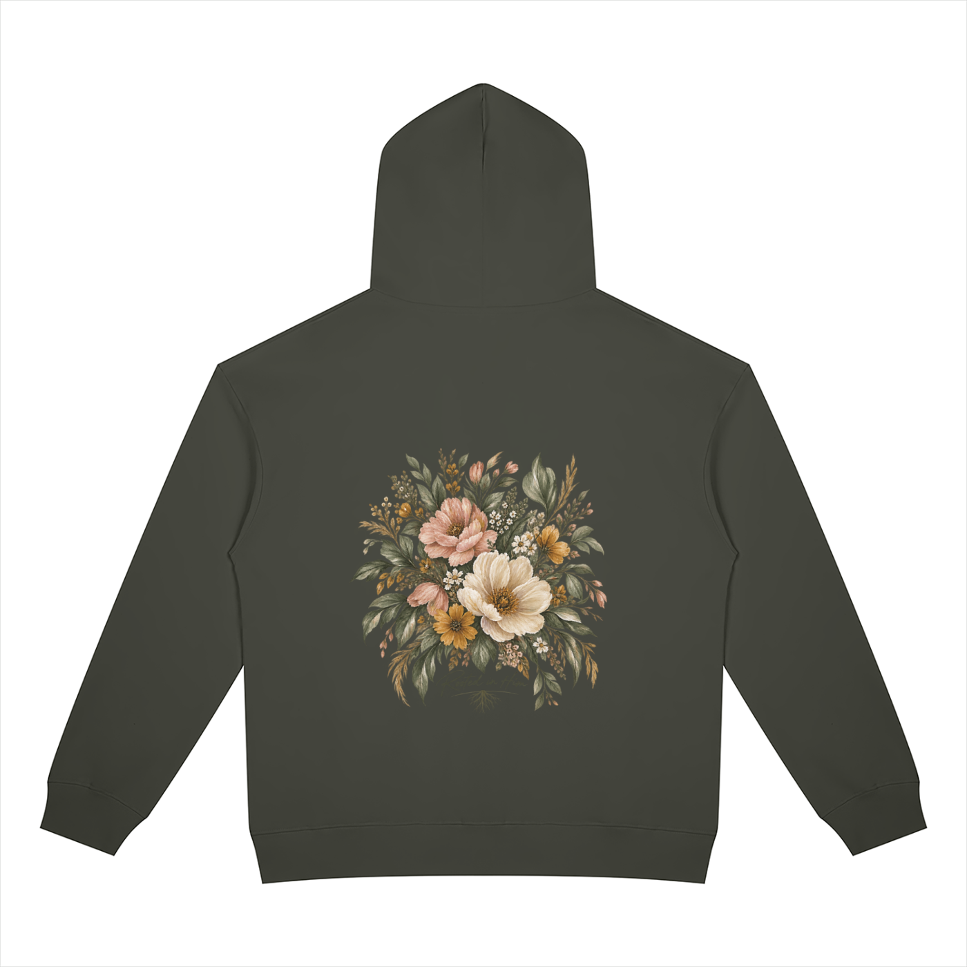 Rooted in Him Women's Floral Jacket