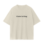 Christ Is King Embroidered Tee | Rooted & Co. Apparel
