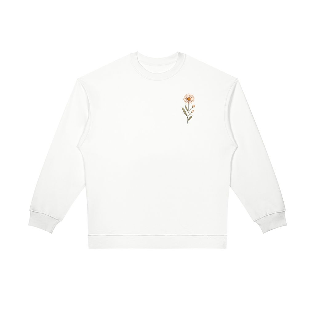 Rooted in Strength Women’s Crewneck | Christian Floral Sweatshirt