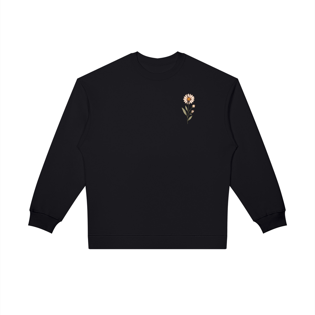 Rooted in Strength Women’s Crewneck | Christian Floral Sweatshirt
