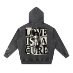 Love Is a Cure | Men's Vintage Christian Hoodie