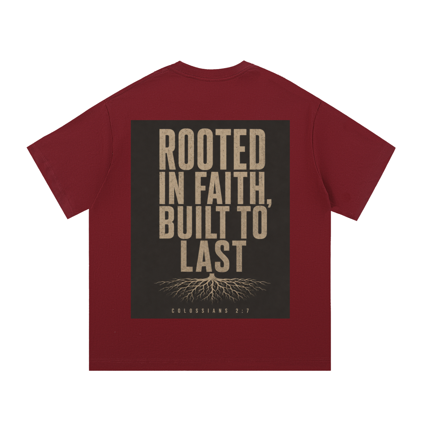 Rooted in Faith, Built to Last Men's Tee