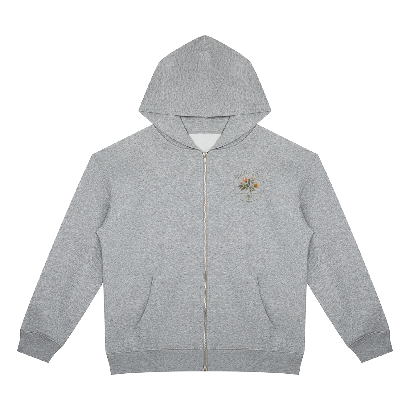 Rooted in Him Women's Floral Jacket