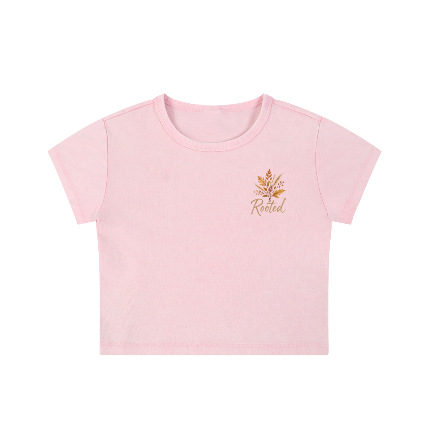 Held Through Every Season Crop Tee