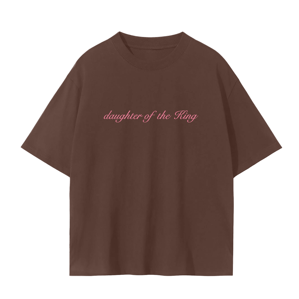 Daughter of the King Embroidered Tee | Rooted & Co. Apparel